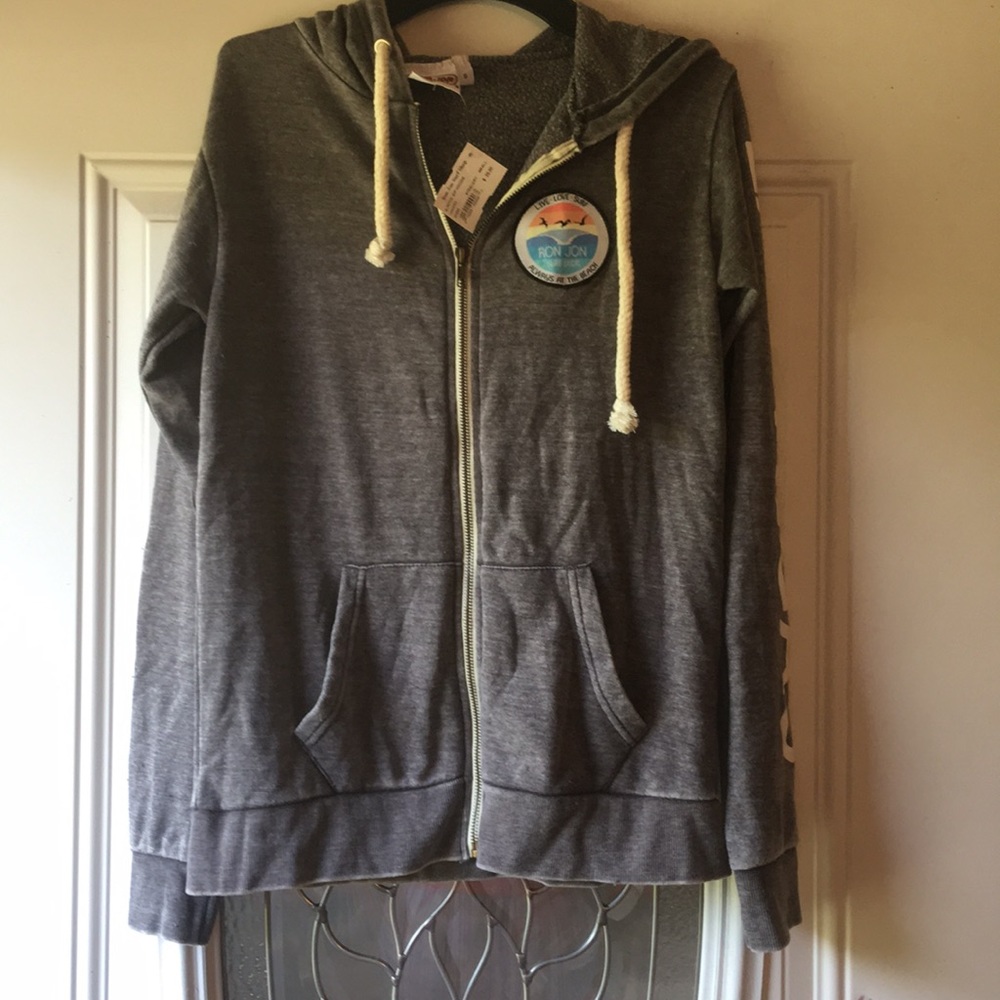 Ron Jon zip jacket size small